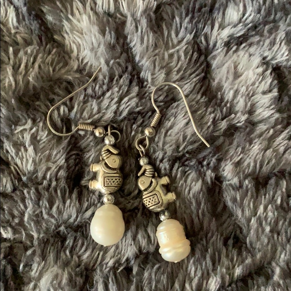 Elephant earrings